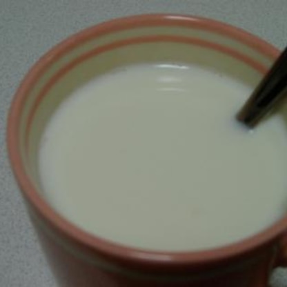 コンデンスミルクだと、とろーりとした甘さになりますね。冬にぴったりです。
